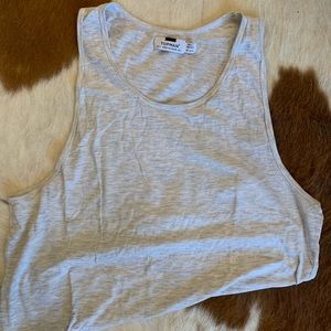 Men’s Topman grey tank size L
